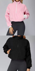 Sweatshirt with Zipper